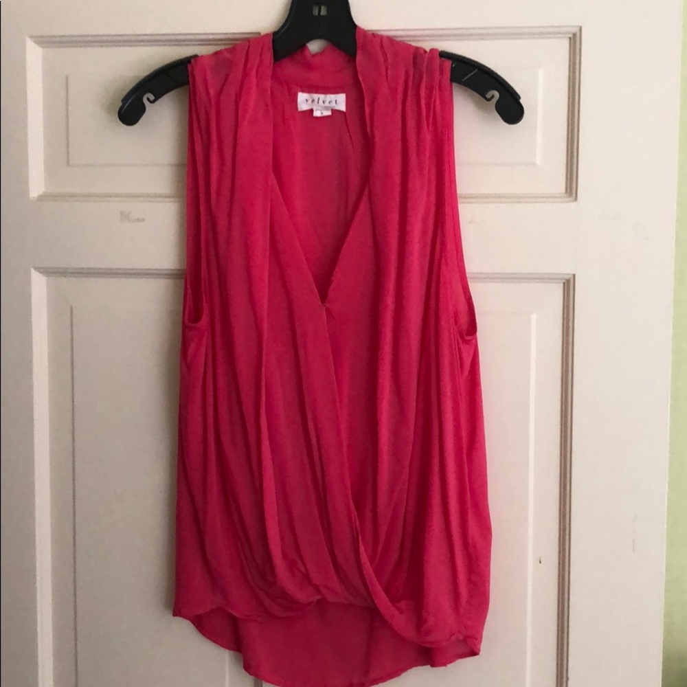 Hot Pink Sleeveless top!